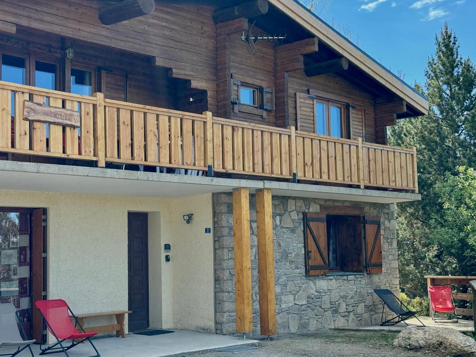 Chalet Caprices Des Cimes Bolquere Bagian luar foto